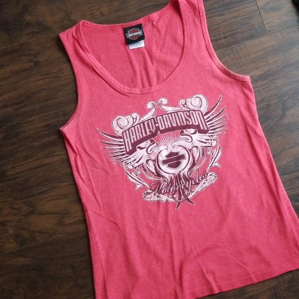 Harley Davidson red tank top
